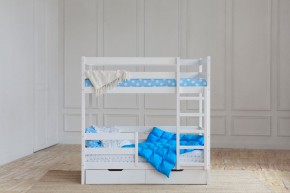 Кровать двухъярусная без крыши 80*160 Белый в Режи - rezh.mebel24.online | фото 4