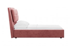 Кровать Ester 900 с основанием и ПМ (Ультра коралл) Модель 311 в Режи - rezh.mebel24.online | фото 3