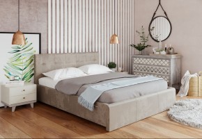 Кровать Изабелла с латами Newtone light beige 1600x2000 в Режи - rezh.mebel24.online | фото 2