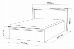 Кровать полутораспальная Нобиле Кр-120 в Режи - rezh.mebel24.online | фото 3