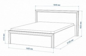 Кровать полутораспальная Нобиле Кр-140 в Режи - rezh.mebel24.online | фото 3