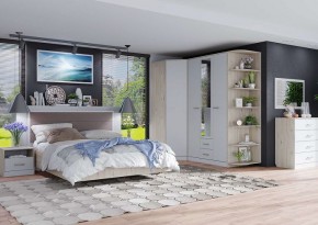 Кровать "Милана" с мягкой спинкой БЕЗ основания 1600х2000 в Режи - rezh.mebel24.online | фото 2