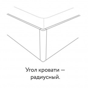 Кровать "Сандра" БЕЗ основания 1400х2000 в Режи - rezh.mebel24.online | фото 3