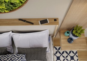 Кровать с основанием с ПМ и местом для хранения (1400) в Режи - rezh.mebel24.online | фото 6