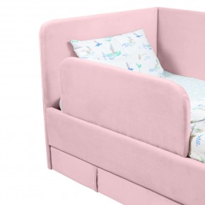 Кровать Юна (розовый) в Режи - rezh.mebel24.online | фото 5