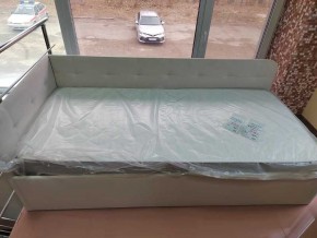 Кровать Зарина угловая Newtone light beige угол правый в Режи - rezh.mebel24.online | фото 2