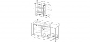 Кухонный гарнитур Антик 1600 (Стол. 38мм) в Режи - rezh.mebel24.online | фото 2