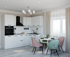 Кухонный гарнитур Белый Глянец 2400*1600 (Стол. 38мм) в Режи - rezh.mebel24.online | фото