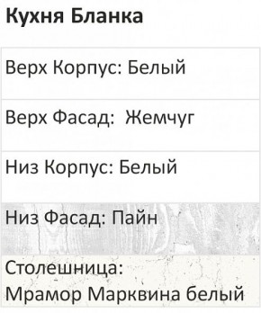 Кухонный гарнитур Бланка 1200 (Стол. 26мм) в Режи - rezh.mebel24.online | фото 3