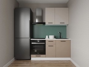Кухонный гарнитур Каппучино 1600 (Стол. 38мм) в Режи - rezh.mebel24.online | фото