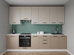 Кухонный гарнитур Каппучино 3000 h950 (Стол. 38мм) в Режи - rezh.mebel24.online | фото