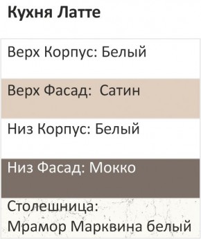 Кухонный гарнитур Латте 1000 (Стол. 38мм) в Режи - rezh.mebel24.online | фото 3