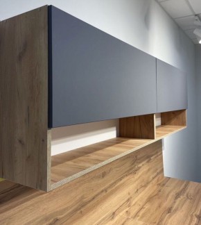 Кухонный гарнитур «Монако» 2.0 м Серия 2 МДФ с фрезеровкой (Дуб Золотой/Графит) в Режи - rezh.mebel24.online | фото 5