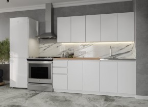 Кухня "МОРИ" 2.0 м (белый/дуб вотан) в Режи - rezh.mebel24.online | фото 6