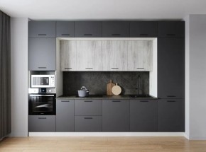 Кухонный гарнитур Санторини 3400 (Стол. 26мм) в Режи - rezh.mebel24.online | фото