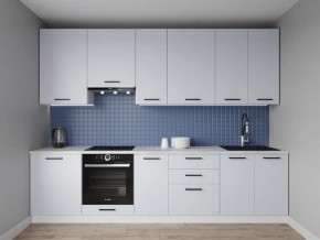 Кухонный гарнитур Смоки 2400 h950 (Стол. 38 мм) в Режи - rezh.mebel24.online | фото