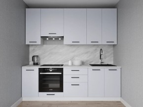 Кухонный гарнитур Смоки 3000 h950 (Стол. 38 мм) в Режи - rezh.mebel24.online | фото