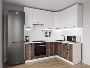 Кухонный гарнитур Старое Дерево 2200*1600 h950 (Стол. 38мм) в Режи - rezh.mebel24.online | фото