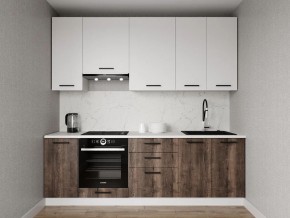 Кухонный гарнитур Старое Дерево 2400 h950 (Стол. 38мм) в Режи - rezh.mebel24.online | фото