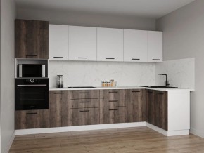 Кухонный гарнитур Старое Дерево 3200*1400 (Стол. 38мм) в Режи - rezh.mebel24.online | фото