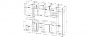 Кухонный гарнитур Трансильвания 3400 (Стол. 26мм) в Режи - rezh.mebel24.online | фото 2