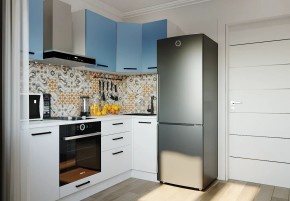 Кухонный гарнитур угловой Капри 2200х1000 (Стол. 38мм) в Режи - rezh.mebel24.online | фото