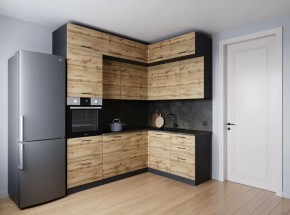 Кухонный гарнитур угловой Крафт 2200*1700 (Стол. 38мм) в Режи - rezh.mebel24.online | фото 2