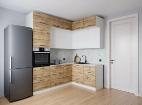 Кухонный гарнитур угловой Лада 2200*1700 (Стол. 38мм) в Режи - rezh.mebel24.online | фото