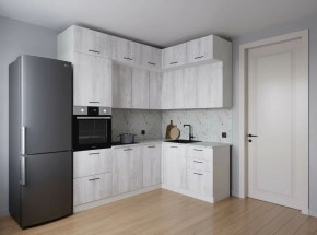 Кухонный гарнитур угловой Пайн 2200*1700 (Стол. 38мм) в Режи - rezh.mebel24.online | фото