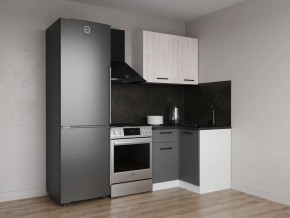 Кухонный гарнитур угловой Санторини 1000*1000 (Стол. 38мм) в Режи - rezh.mebel24.online | фото