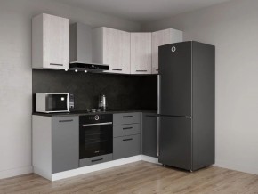 Кухонный гарнитур угловой Санторини 2200*1000 (Стол. 26мм) в Режи - rezh.mebel24.online | фото