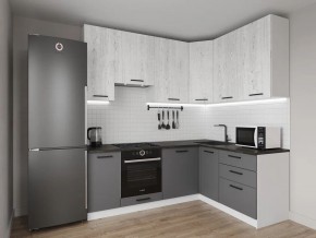 Кухонный гарнитур угловой Санторини 2200*1600 h950 (Стол. 38мм) в Режи - rezh.mebel24.online | фото