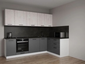 Кухонный гарнитур угловой Санторини 2600*1600 (Стол. 38мм) в Режи - rezh.mebel24.online | фото