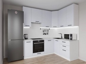 Кухонный гарнитур угловой Смоки 2200*1600 h950 (Стол. 38мм) в Режи - rezh.mebel24.online | фото