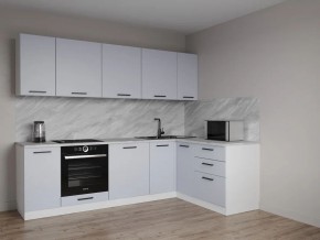 Кухонный гарнитур угловой Смоки 2600*1600 (Стол. 38 мм) в Режи - rezh.mebel24.online | фото