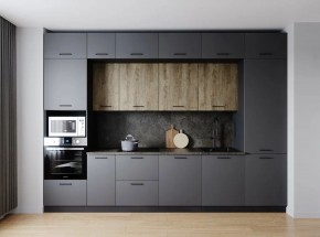 Кухонный гарнитур Умбра 3400 (Стол. 26мм) в Режи - rezh.mebel24.online | фото