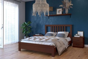 ЛАУРА Кровать из массива 1400 в Режи - rezh.mebel24.online | фото 1