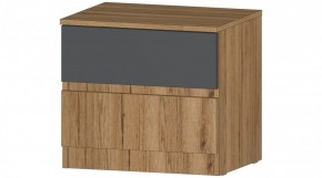 ЛЕНОРА Тумба прикроватная (графит) в Режи - rezh.mebel24.online | фото