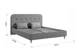 ЛЕО Кровать с основанием 1600 в Режи - rezh.mebel24.online | фото 2