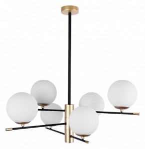 Люстра на штанге Arte Lamp Arkab A2225LM-6BK в Режи - rezh.mebel24.online | фото