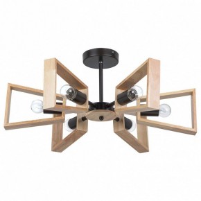 Люстра на штанге Arte Lamp Brussels A8030PL-6BK в Режи - rezh.mebel24.online | фото