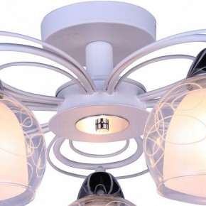 Люстра на штанге Arte Lamp Sansa A7585PL-5WH в Режи - rezh.mebel24.online | фото 4