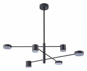Люстра на штанге Arte Lamp Stanley A2476PL-40BK в Режи - rezh.mebel24.online | фото