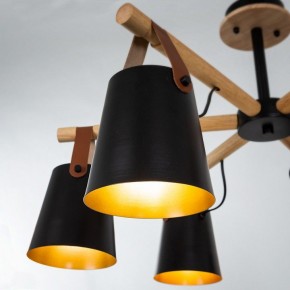 Люстра на штанге Arte Lamp Thomas A7032PL-6BK в Режи - rezh.mebel24.online | фото 3