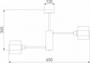 Люстра на штанге Eurosvet Arcada 70127/6 хром в Режи - rezh.mebel24.online | фото 3