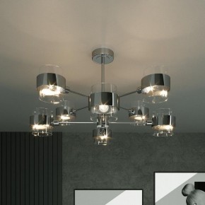 Люстра на штанге Eurosvet Arcada 70127/8 хром в Режи - rezh.mebel24.online | фото 5