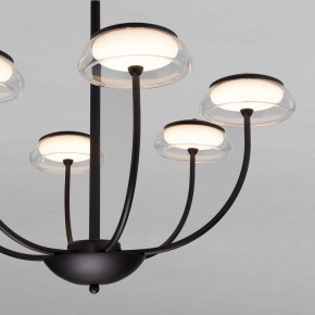 Люстра на штанге Eurosvet Fungo 50388 LED черный в Режи - rezh.mebel24.online | фото 5