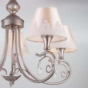 Люстра на штанге Eurosvet Incanto 60069/5 серебро в Режи - rezh.mebel24.online | фото 7