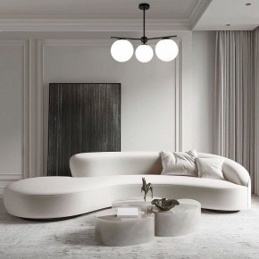 Люстра на штанге Eurosvet Marbella 60147/3 черный в Режи - rezh.mebel24.online | фото 2