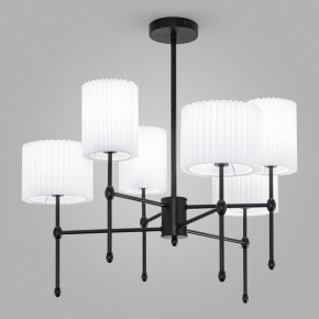 Люстра на штанге Eurosvet Notturno 60162/6 черный в Режи - rezh.mebel24.online | фото